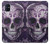 W3582 Purple Sugar Skull Funda Carcasa Case y Caso Del Tirón Funda para Samsung Galaxy M51