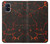 W3696 Lava Magma Funda Carcasa Case y Caso Del Tirón Funda para Samsung Galaxy M51