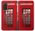 W0058 British Red Telephone Box Funda Carcasa Case y Caso Del Tirón Funda para Samsung Galaxy Z Fold2 5G