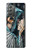 W0748 Grim Reaper Death Poker Funda Carcasa Case y Caso Del Tirón Funda para Samsung Galaxy Z Fold2 5G