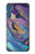 W3676 Colorful Abstract Marble Stone Funda Carcasa Case y Caso Del Tirón Funda para Motorola One Fusion+