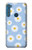 W3681 Daisy Flowers Pattern Funda Carcasa Case y Caso Del Tirón Funda para Motorola One Fusion+