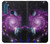 W3689 Galaxy Outer Space Planet Funda Carcasa Case y Caso Del Tirón Funda para Motorola One Fusion+