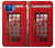 W0058 British Red Telephone Box Funda Carcasa Case y Caso Del Tirón Funda para Motorola Moto G 5G Plus