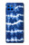 W3671 Blue Tie Dye Funda Carcasa Case y Caso Del Tirón Funda para Motorola Moto G 5G Plus