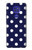 W3533 Blue Polka Dot Funda Carcasa Case y Caso Del Tirón Funda para Motorola Moto G9 Play