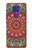 W3694 Hippie Art Pattern Funda Carcasa Case y Caso Del Tirón Funda para Motorola Moto G9 Play