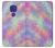 W3706 Pastel Rainbow Galaxy Pink Sky Funda Carcasa Case y Caso Del Tirón Funda para Motorola Moto G9 Play