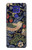 W3791 William Morris Strawberry Thief Fabric Funda Carcasa Case y Caso Del Tirón Funda para Motorola Moto G9 Play