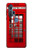 W0058 British Red Telephone Box Funda Carcasa Case y Caso Del Tirón Funda para Motorola Edge+