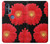 W2478 Red Daisy flower Funda Carcasa Case y Caso Del Tirón Funda para Motorola Edge+