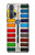 W3243 Watercolor Paint Set Funda Carcasa Case y Caso Del Tirón Funda para Motorola Edge+