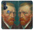 W3335 Vincent Van Gogh Self Portrait Funda Carcasa Case y Caso Del Tirón Funda para Motorola Edge+