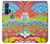 W3407 Hippie Art Funda Carcasa Case y Caso Del Tirón Funda para Motorola Edge+