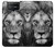 W3372 Lion Face Funda Carcasa Case y Caso Del Tirón Funda para ASUS ZenFone 7 Pro