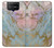 W3717 Rose Gold Blue Pastel Marble Graphic Printed Funda Carcasa Case y Caso Del Tirón Funda para ASUS ZenFone 7 Pro