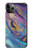 W3676 Colorful Abstract Marble Stone Funda Carcasa Case y Caso Del Tirón Funda para iPhone 11 Pro Max