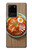 W3756 Ramen Noodles Funda Carcasa Case y Caso Del Tirón Funda para Samsung Galaxy S20 Ultra