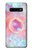 W3709 Pink Galaxy Funda Carcasa Case y Caso Del Tirón Funda para Samsung Galaxy S10 Plus