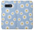 W3681 Daisy Flowers Pattern Funda Carcasa Case y Caso Del Tirón Funda para Samsung Galaxy S10e