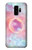 W3709 Pink Galaxy Funda Carcasa Case y Caso Del Tirón Funda para Samsung Galaxy S9