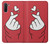 W3701 Mini Heart Love Sign Funda Carcasa Case y Caso Del Tirón Funda para Samsung Galaxy Note 10