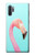 W3708 Pink Flamingo Funda Carcasa Case y Caso Del Tirón Funda para Samsung Galaxy Note 10 Plus