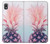 W3711 Pink Pineapple Funda Carcasa Case y Caso Del Tirón Funda para Samsung Galaxy A10