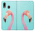 W3708 Pink Flamingo Funda Carcasa Case y Caso Del Tirón Funda para Samsung Galaxy A20, Galaxy A30