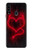 W3682 Devil Heart Funda Carcasa Case y Caso Del Tirón Funda para Samsung Galaxy A20s