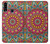 W3694 Hippie Art Pattern Funda Carcasa Case y Caso Del Tirón Funda para Samsung Galaxy A20s