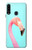 W3708 Pink Flamingo Funda Carcasa Case y Caso Del Tirón Funda para Samsung Galaxy A20s