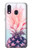 W3711 Pink Pineapple Funda Carcasa Case y Caso Del Tirón Funda para Samsung Galaxy A40