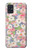 W3688 Floral Flower Art Pattern Funda Carcasa Case y Caso Del Tirón Funda para Samsung Galaxy A51 5G