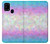 W3747 Trans Flag Polygon Funda Carcasa Case y Caso Del Tirón Funda para Samsung Galaxy M31