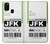 W3664 Airline Travel Luggage Label Funda Carcasa Case y Caso Del Tirón Funda para Samsung Galaxy M21