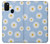 W3681 Daisy Flowers Pattern Funda Carcasa Case y Caso Del Tirón Funda para Samsung Galaxy M21