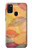 W3686 Fall Season Leaf Autumn Funda Carcasa Case y Caso Del Tirón Funda para Samsung Galaxy M21