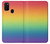 W3698 LGBT Gradient Pride Flag Funda Carcasa Case y Caso Del Tirón Funda para Samsung Galaxy M21