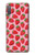 W3719 Strawberry Pattern Funda Carcasa Case y Caso Del Tirón Funda para Samsung Galaxy A7 (2018)