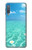 W3720 Summer Ocean Beach Funda Carcasa Case y Caso Del Tirón Funda para Samsung Galaxy A7 (2018)