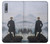 W3789 Wanderer above the Sea of Fog Funda Carcasa Case y Caso Del Tirón Funda para Samsung Galaxy A7 (2018)