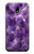 W3713 Purple Quartz Amethyst Graphic Printed Funda Carcasa Case y Caso Del Tirón Funda para Samsung Galaxy J5 (2017) EU Version