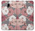 W3716 Rose Floral Pattern Funda Carcasa Case y Caso Del Tirón Funda para Samsung Galaxy J5 (2017) EU Version