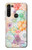 W3705 Pastel Floral Flower Funda Carcasa Case y Caso Del Tirón Funda para Motorola Moto G8 Power
