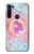 W3709 Pink Galaxy Funda Carcasa Case y Caso Del Tirón Funda para Motorola Moto G8 Power