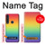 W3698 LGBT Gradient Pride Flag Funda Carcasa Case y Caso Del Tirón Funda para Motorola Moto G8 Plus