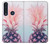 W3711 Pink Pineapple Funda Carcasa Case y Caso Del Tirón Funda para Motorola Moto G8 Plus