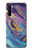 W3676 Colorful Abstract Marble Stone Funda Carcasa Case y Caso Del Tirón Funda para OnePlus Nord