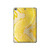 W2713 Yellow Snake Skin Graphic Printed Funda Carcasa Case para iPad mini 4, iPad mini 5, iPad mini 5 (2019)